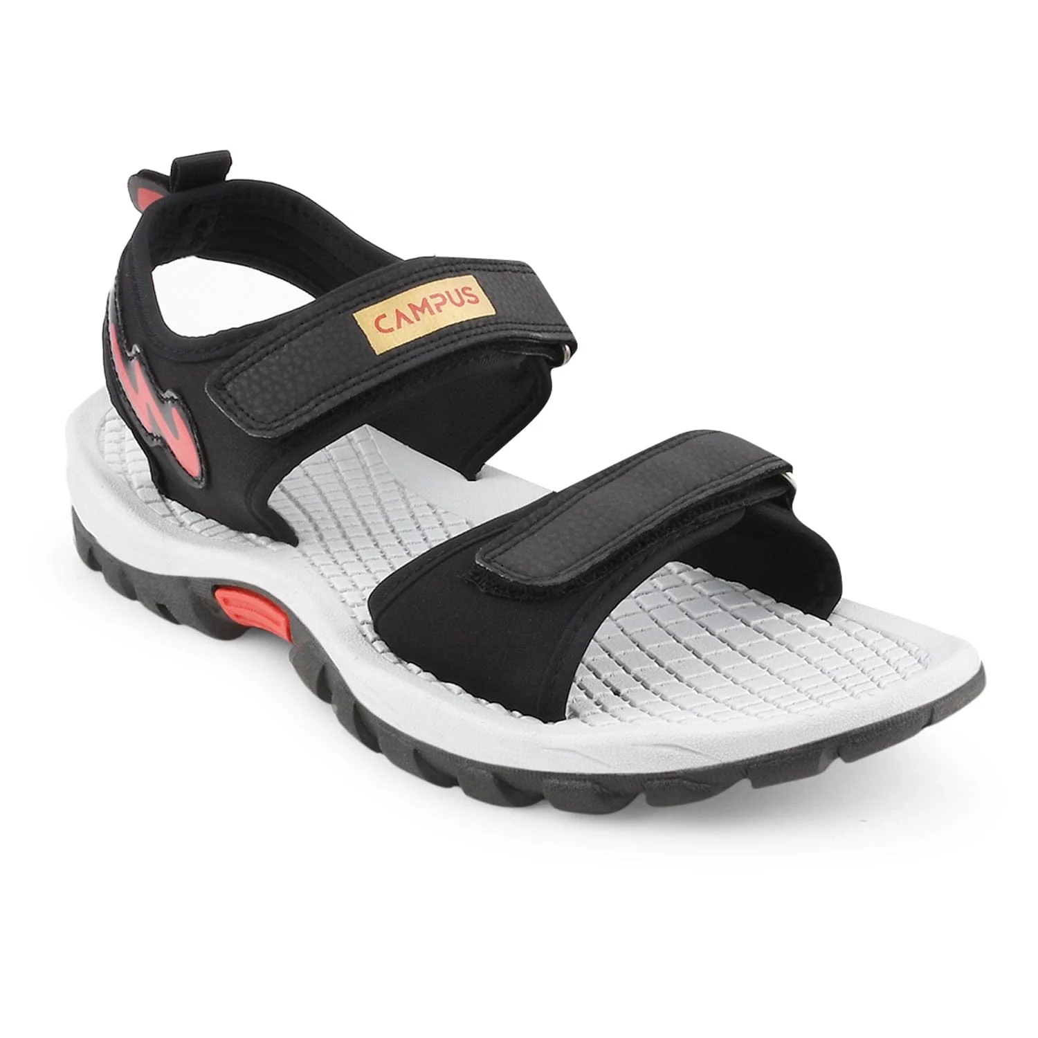 GC-2305 Black Men's Sandals - Image 2