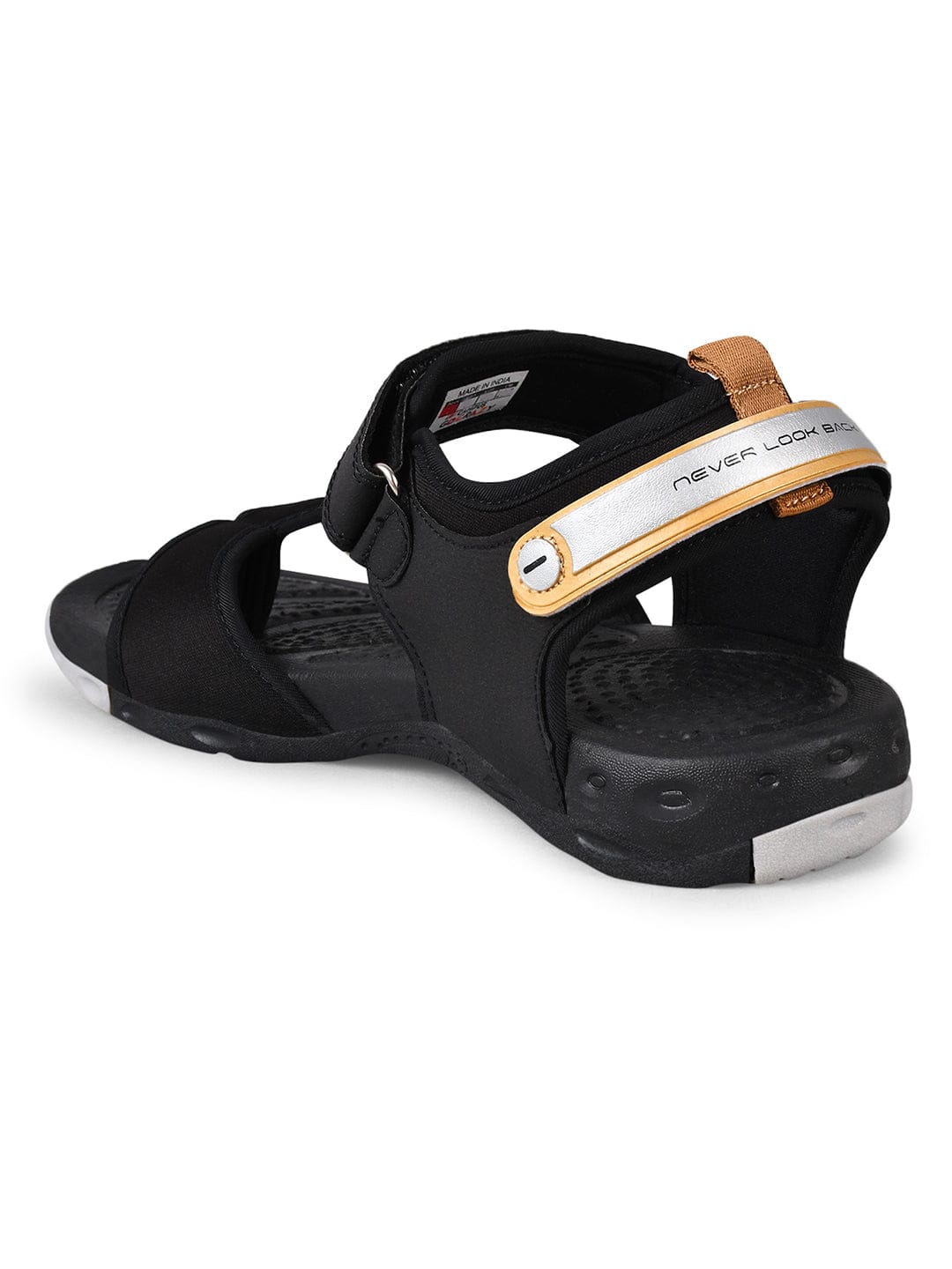 GC-2306 Black Men's Sandals - Image 3