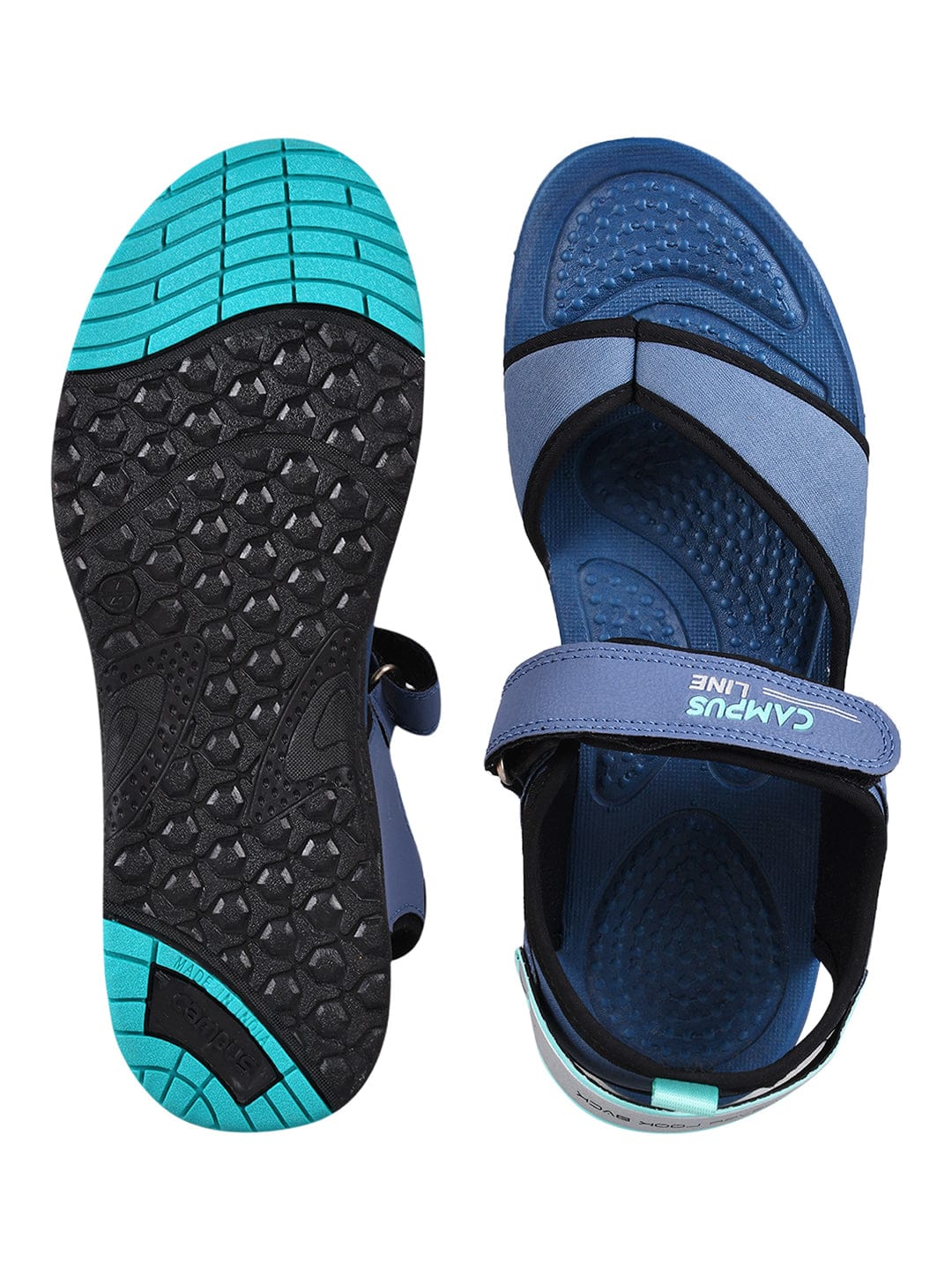 GC-2306 Blue Men's Sandals - Image 4