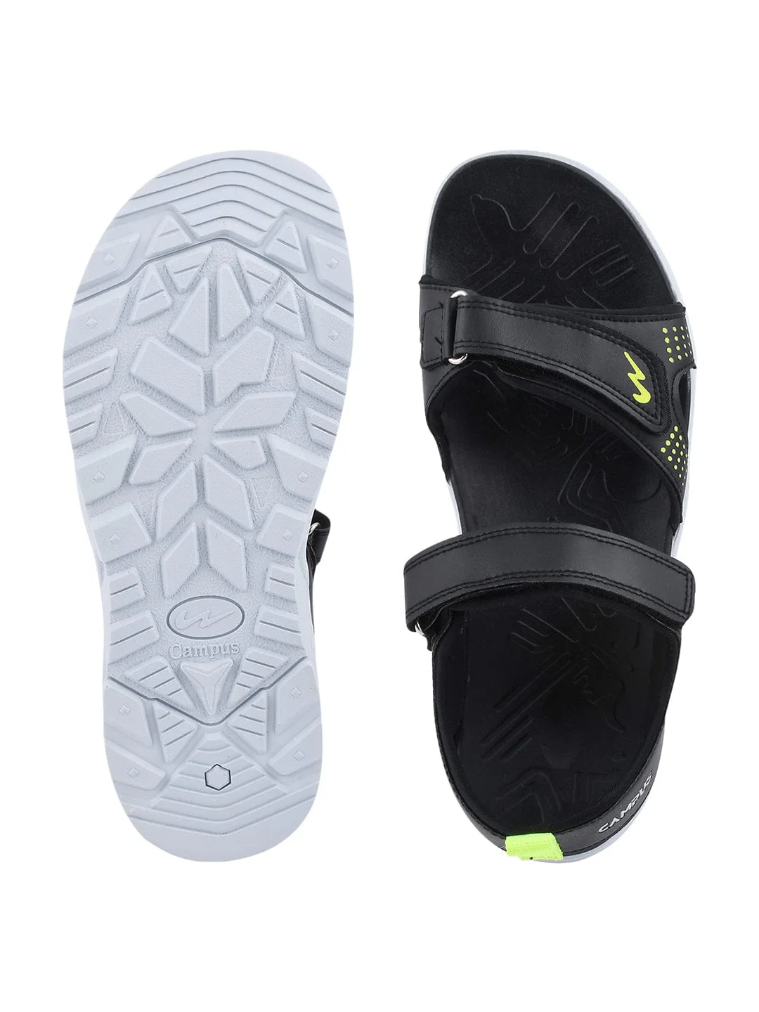 GC-2308 Black Men's Sandals - Image 4