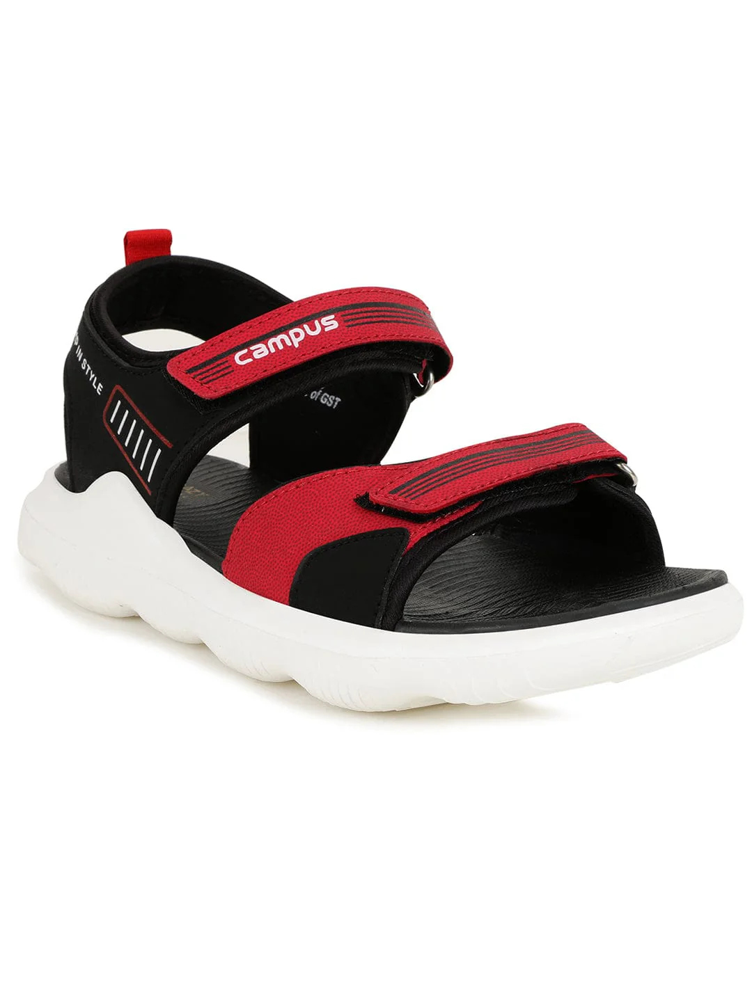 GC-24C Black Kid's Sandals - Image 2