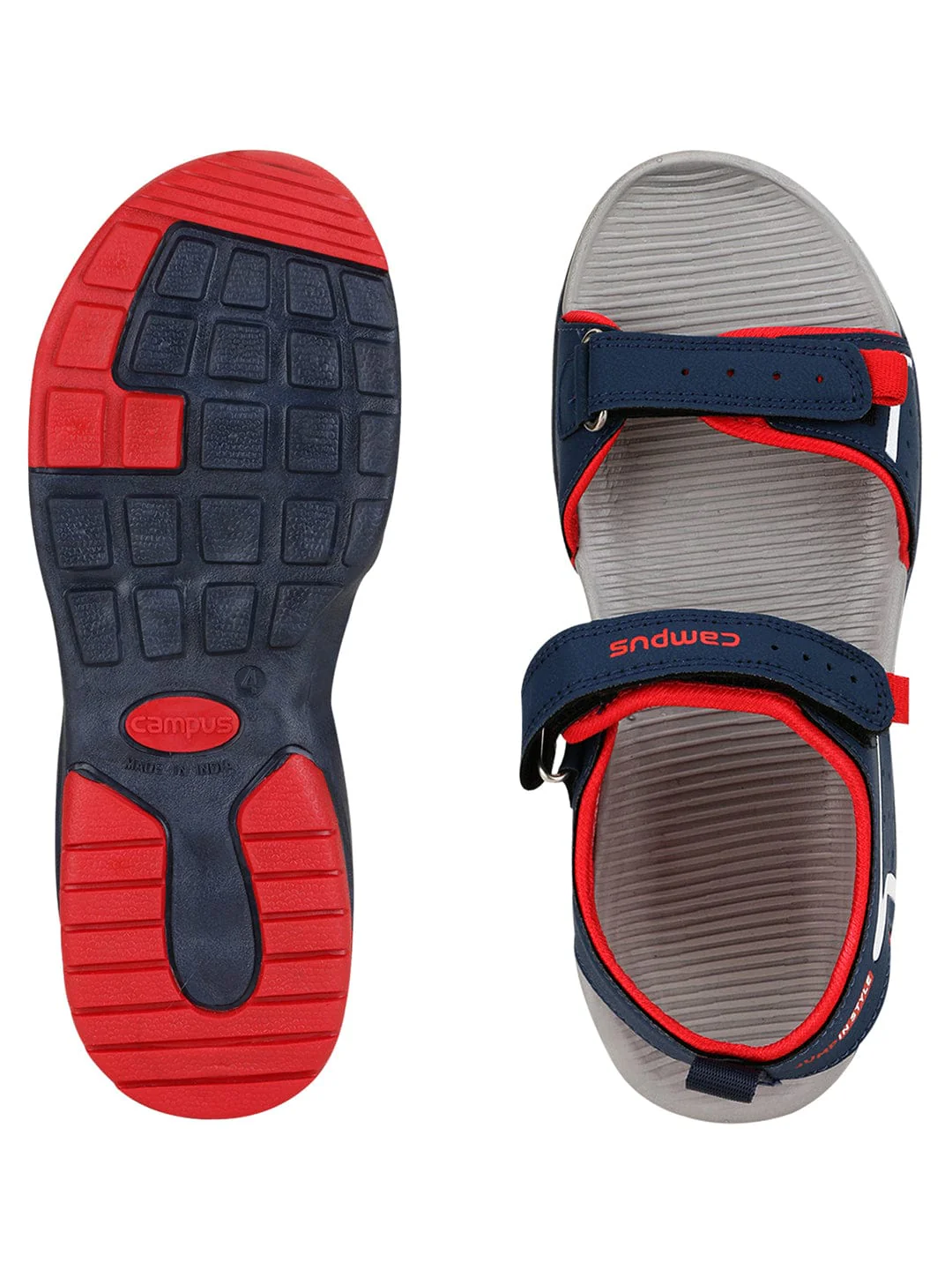 GC-26C Navy Kid's Sandals - Image 4