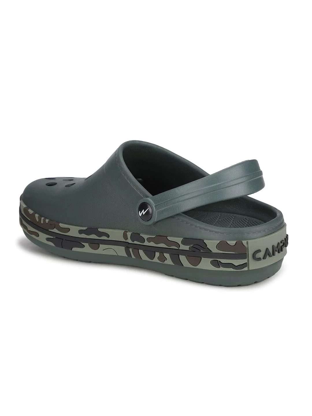 GC-4001 Olive Men's Clogs - Image 3