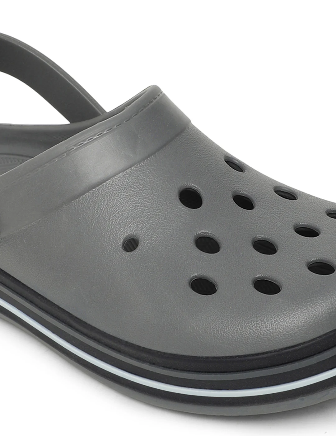 GC-4002 Grey Men's Clogs - Image 5