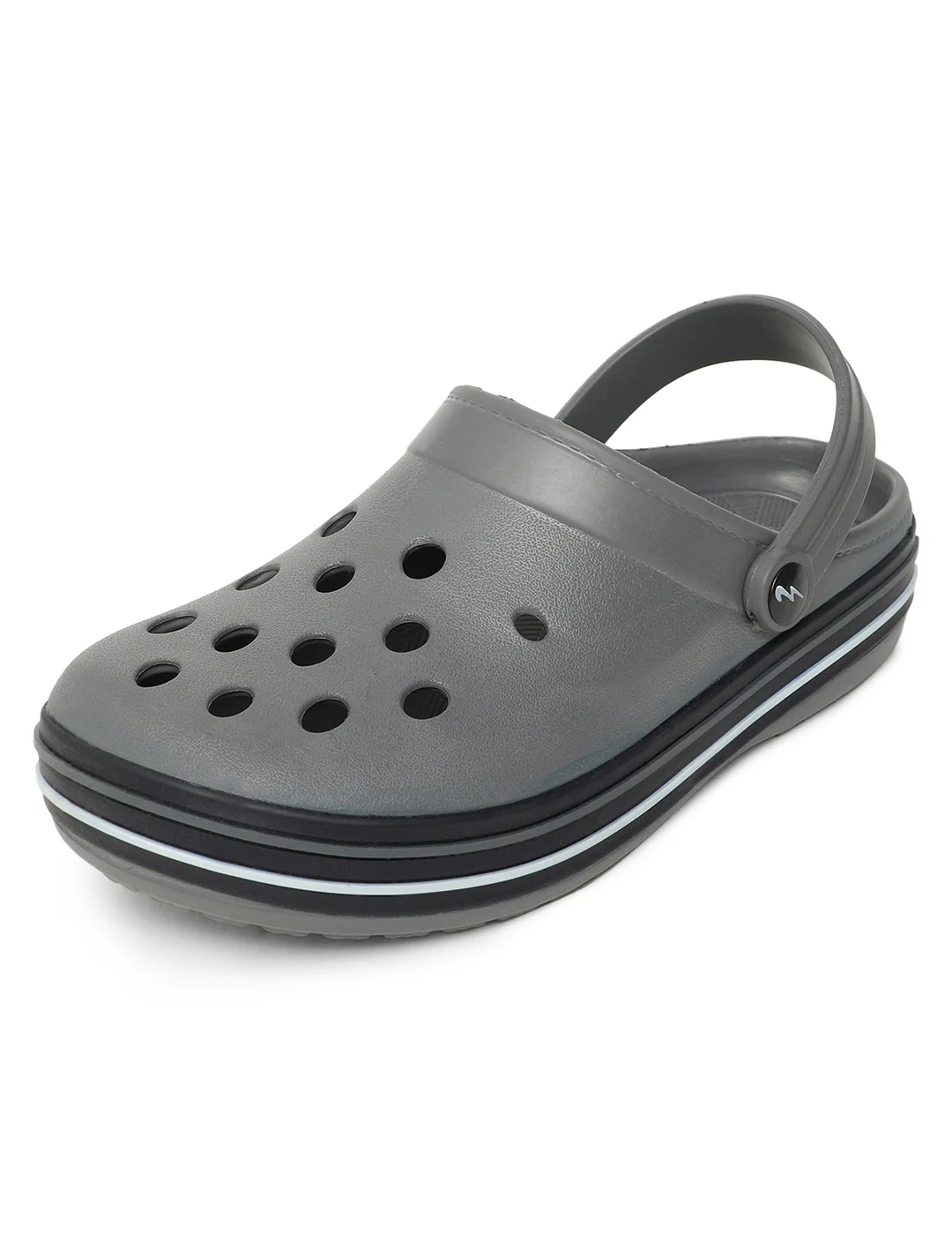 GC-4002 Grey Men's Clogs - Image 6