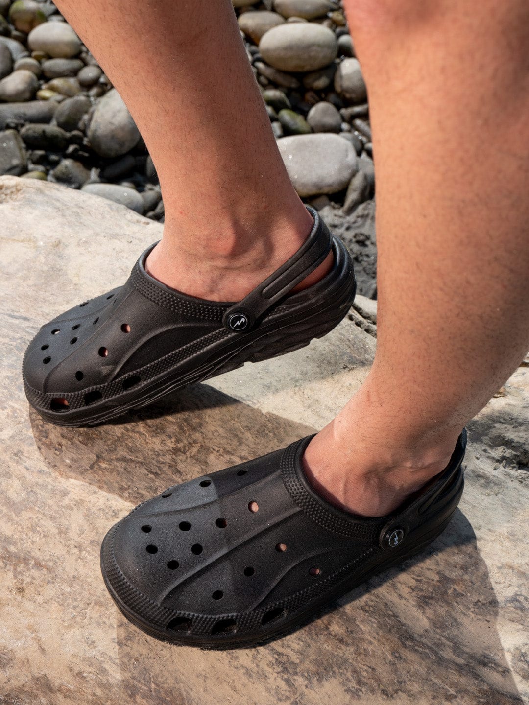 GC-4003 Black Men's Clogs - Image 5