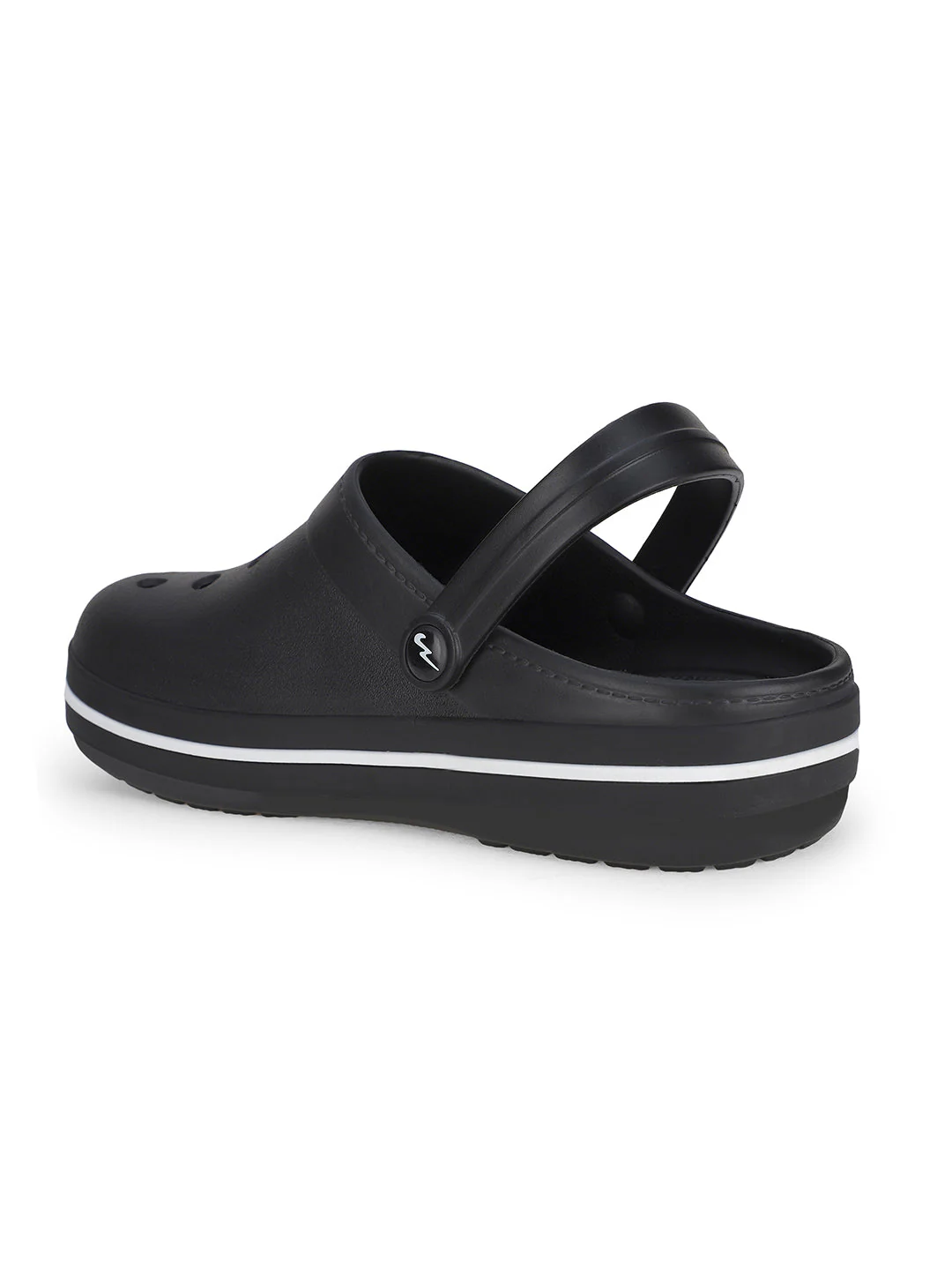 GC-4004 Black Men's Clogs - Image 4