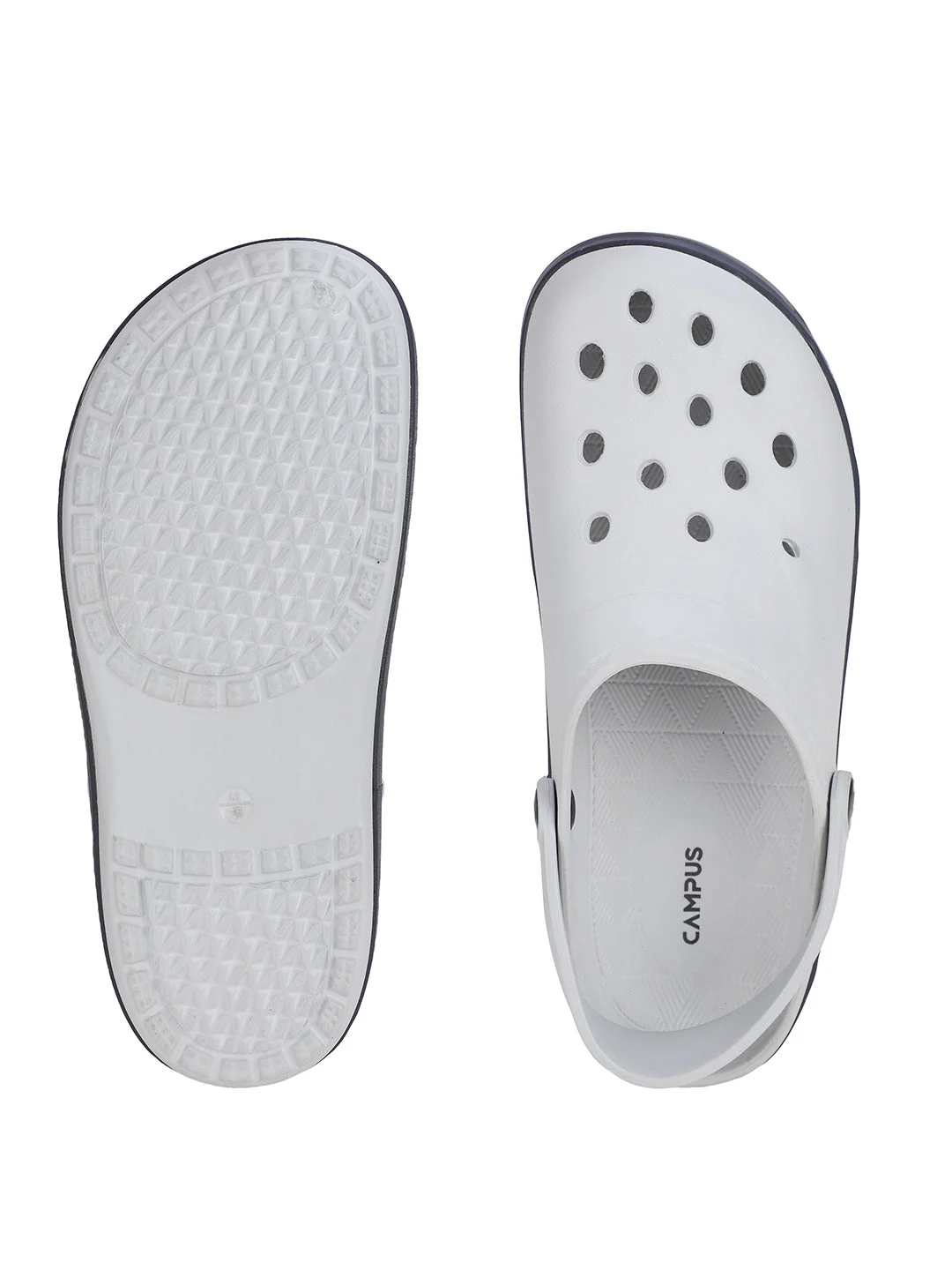 GC-4004 Grey Men's Clogs - Image 3