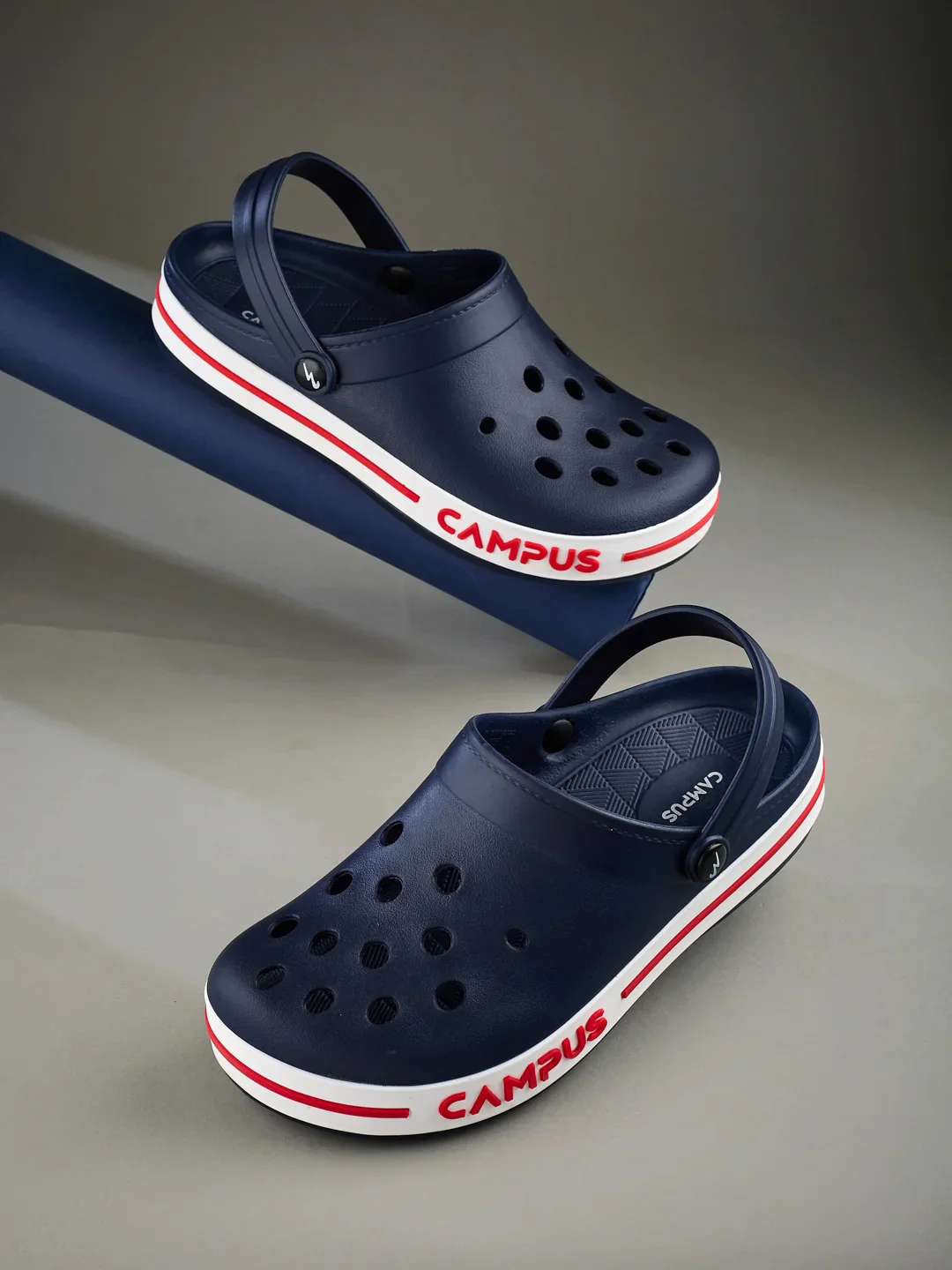 GC-4004 Navy Men's Clogs - Image 7