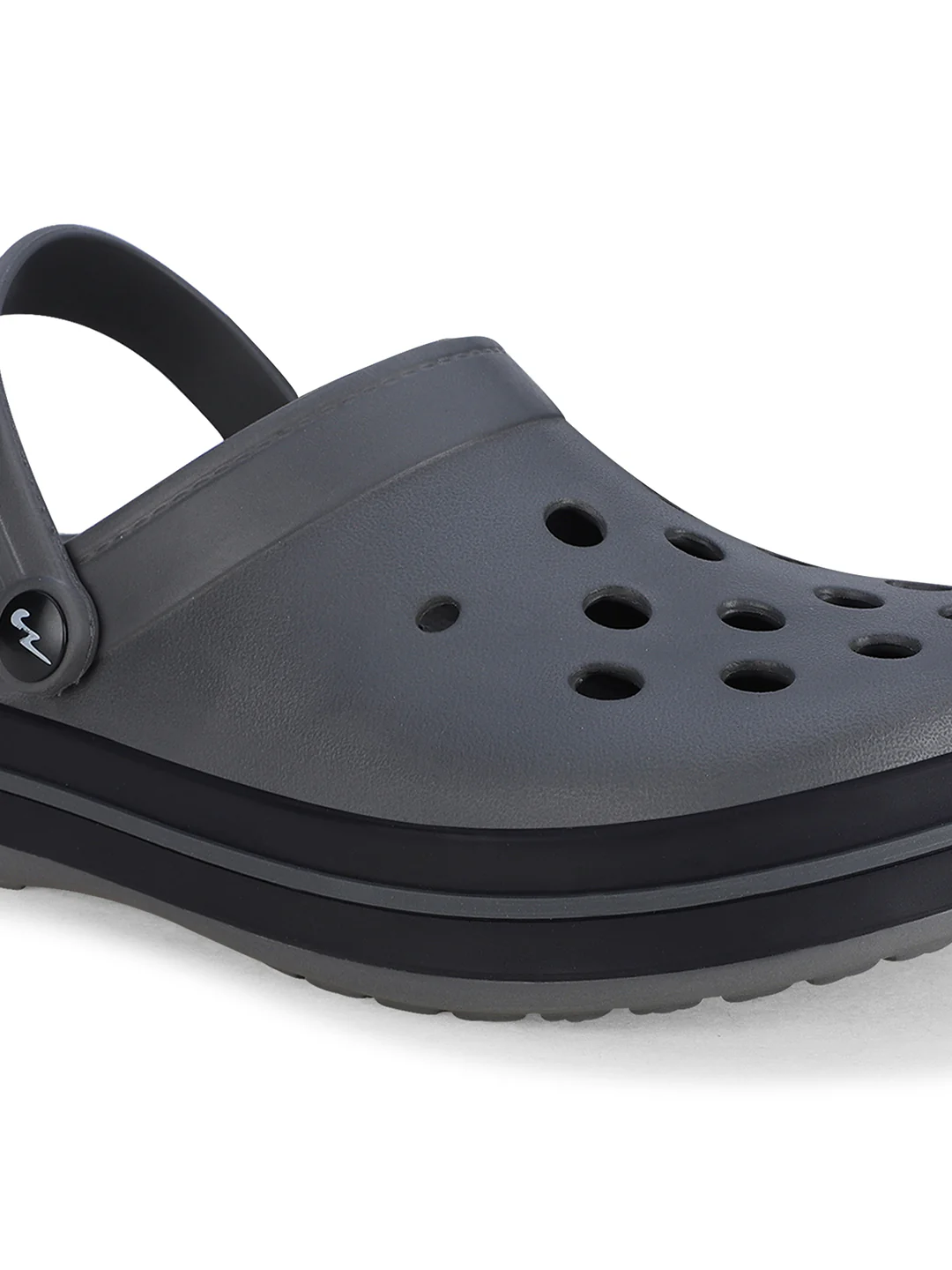 GC-4005 Grey Men's Clogs - Image 4