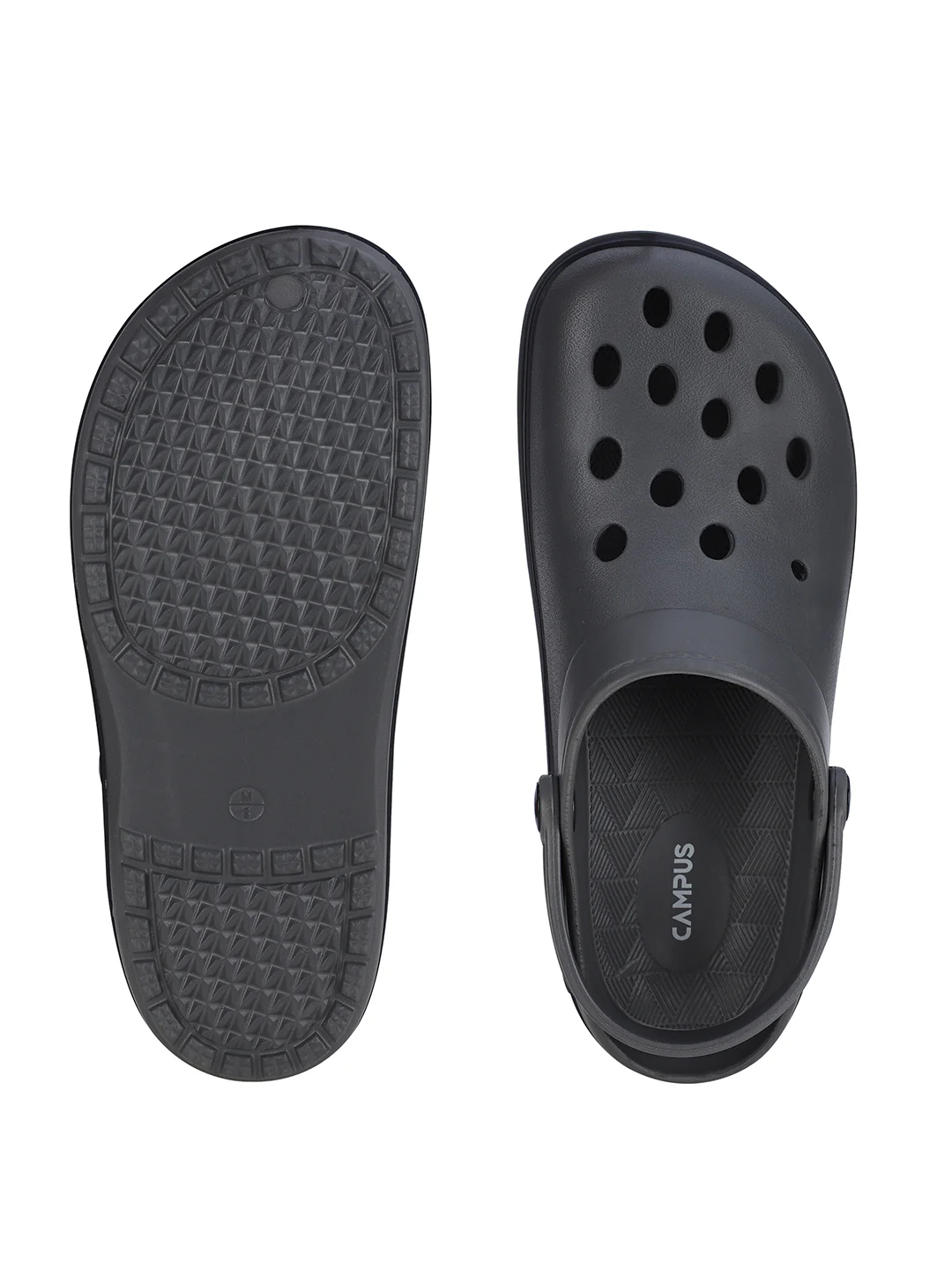 GC-4005 Grey Men's Clogs - Image 5