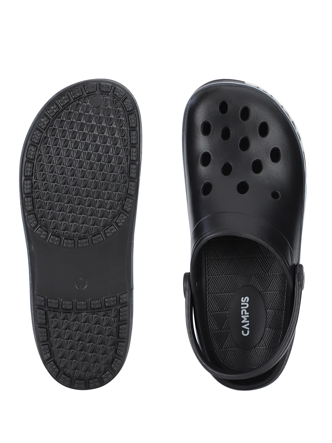 GC-4007A Black Men's Clogs - Image 5