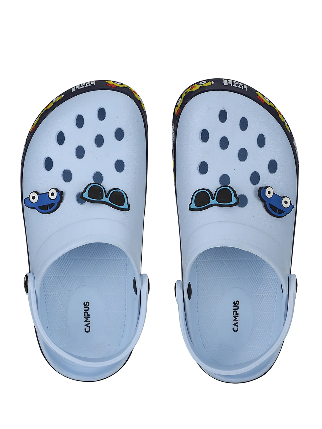 GC-4013C Blue Child Clogs - Image 7