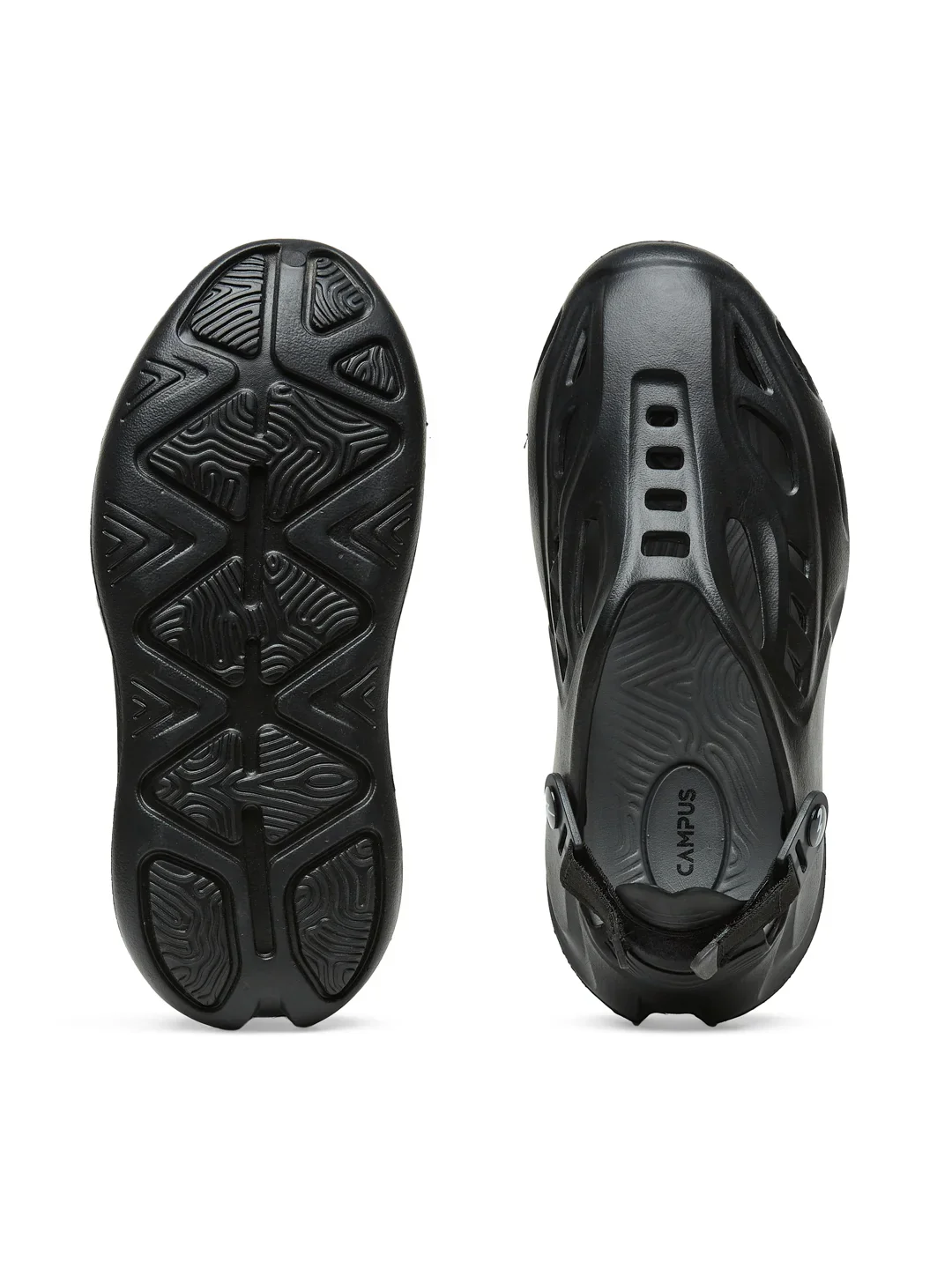 GC-4019B Black Men's Clogs - Image 5