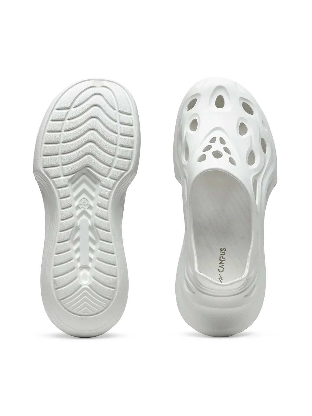GC-4024 White Men's Clogs - Image 4