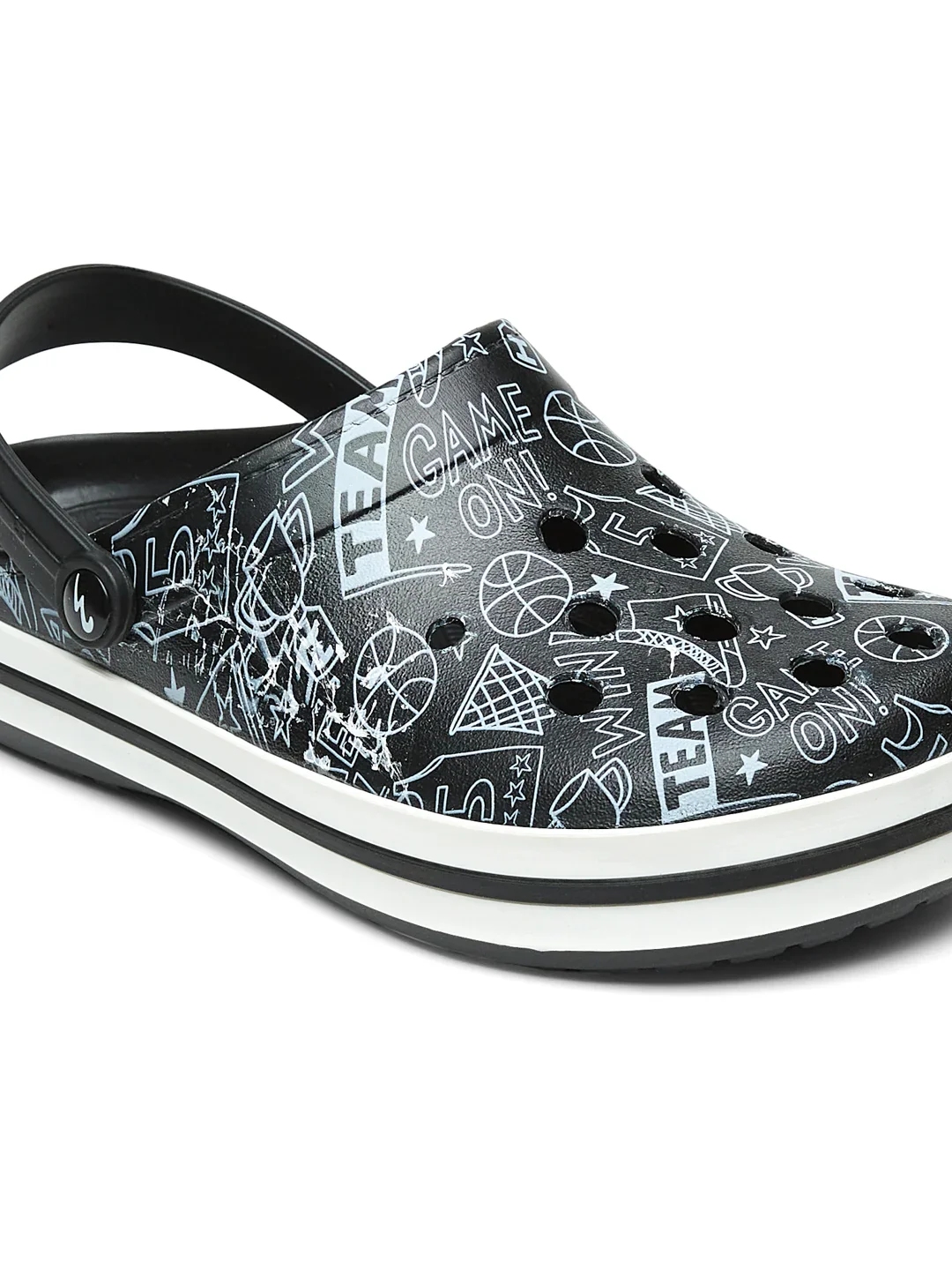 GC-4025 Black Men's Clogs - Image 6