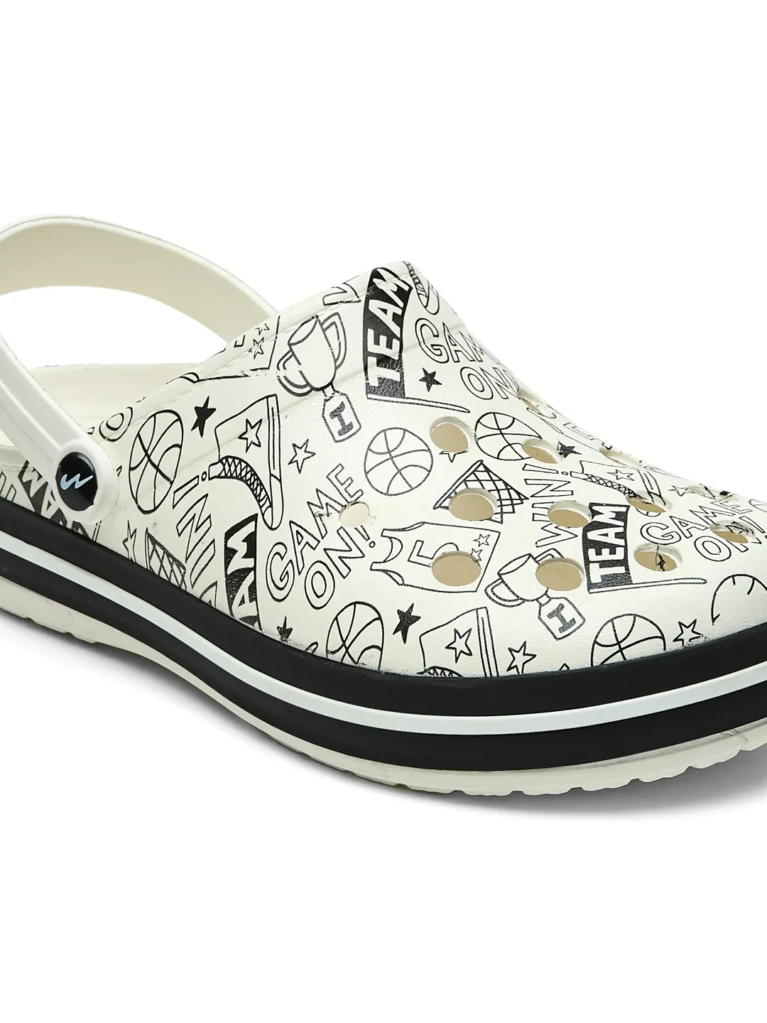 GC-4025 Off White Men's Clogs - Image 6
