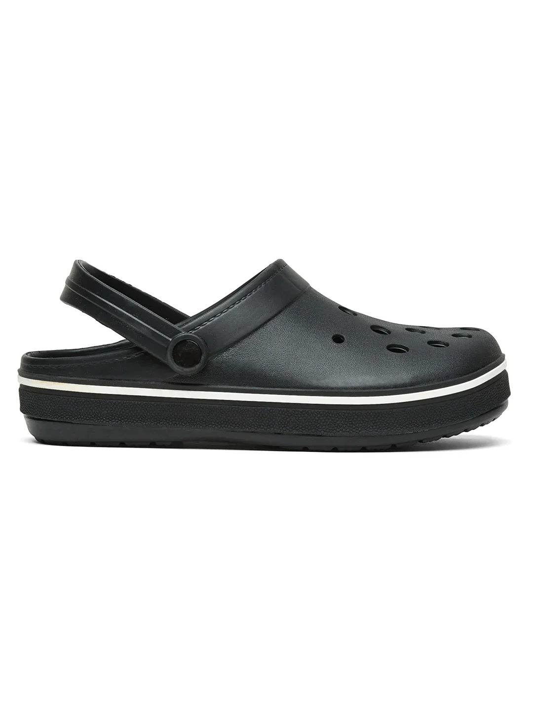 GC-4026 Black Men's Clogs - Image 2