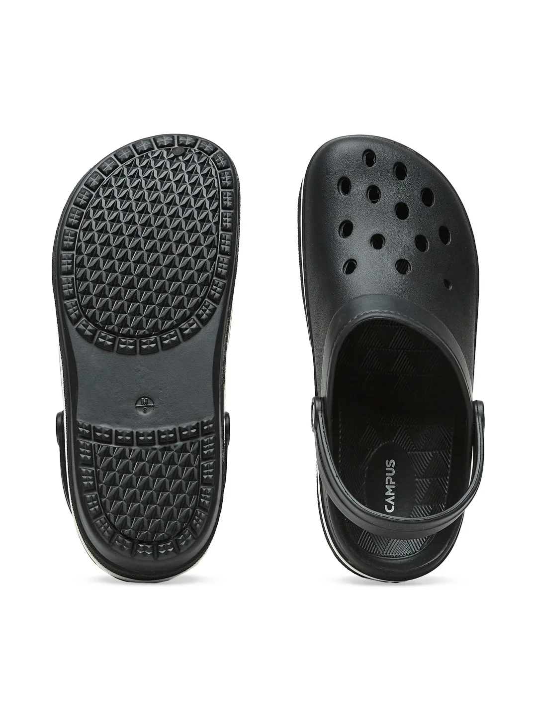 GC-4026 Black Men's Clogs - Image 5