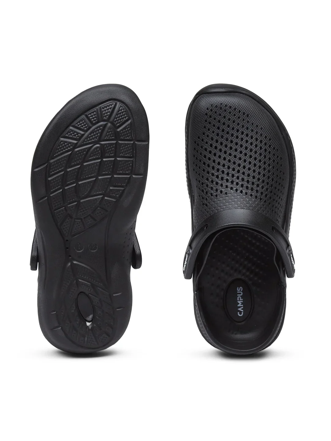 GC-4029 Black Men's Clogs - Image 4