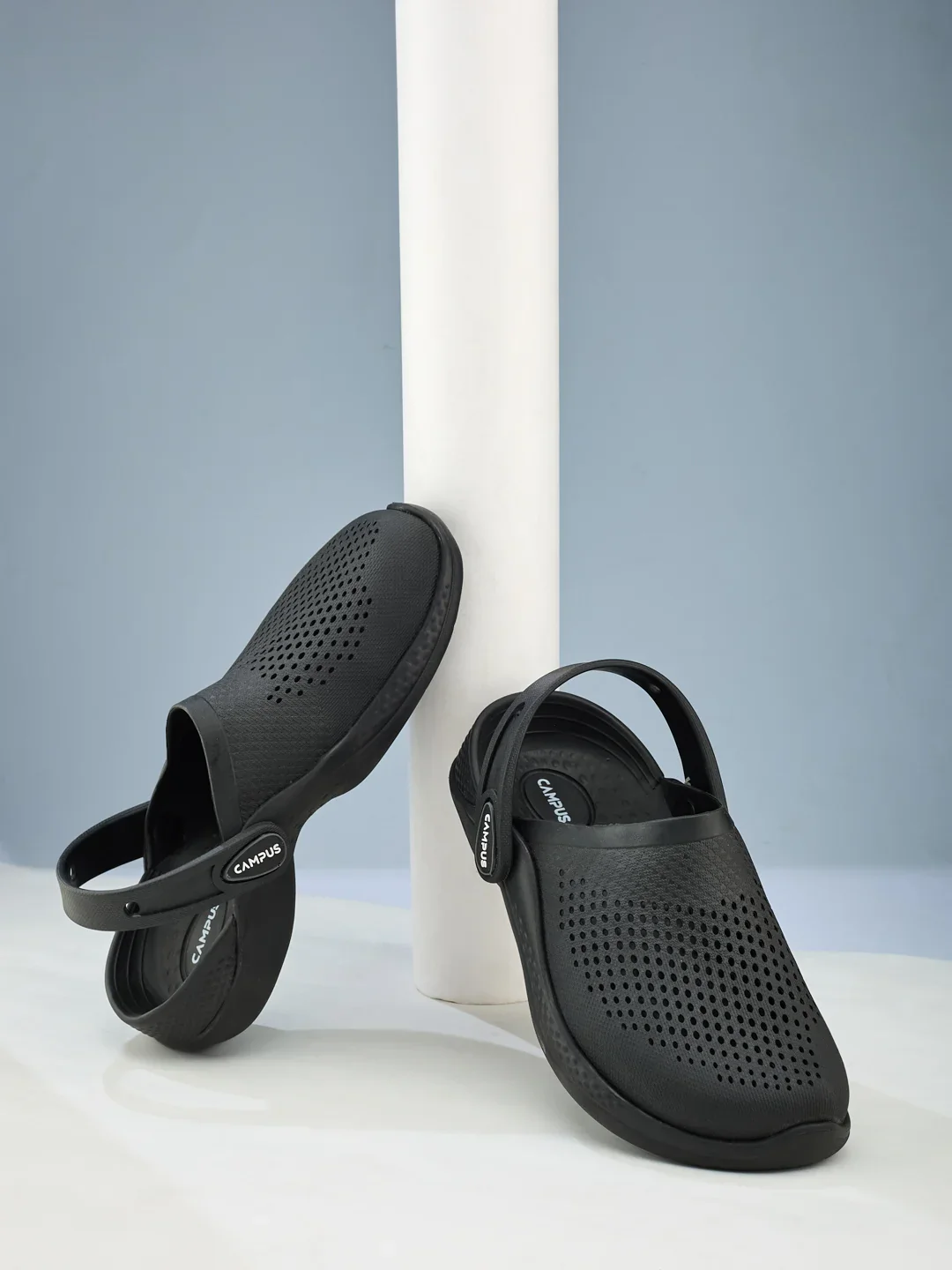 GC-4029 Black Men's Clogs - Image 7