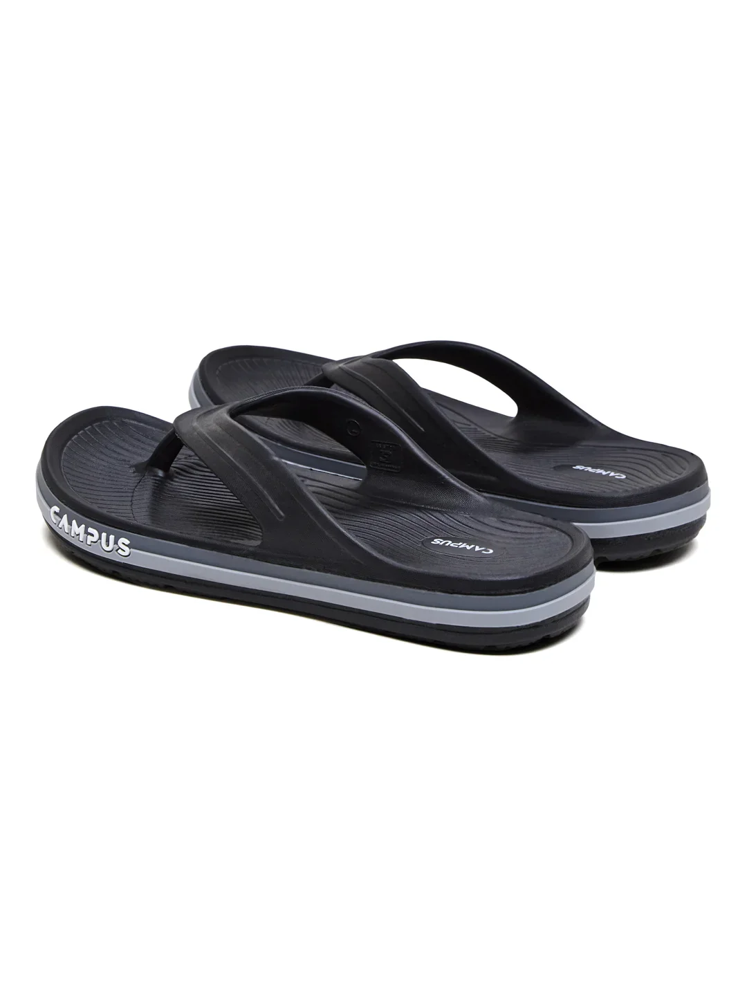GC-4034 Black Men's Flip-Flops - Image 4