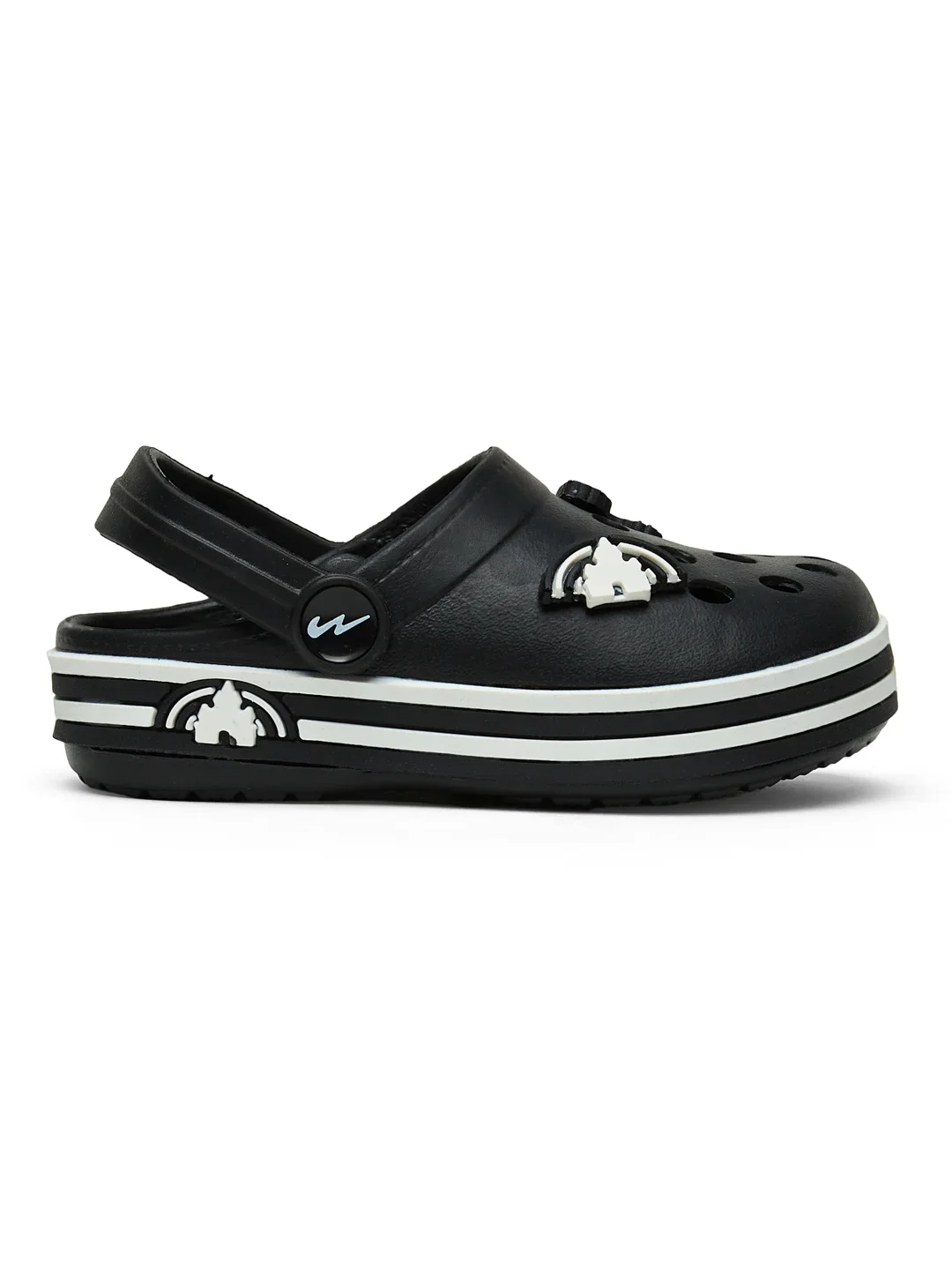 GC-9001K Black Kid's Clogs