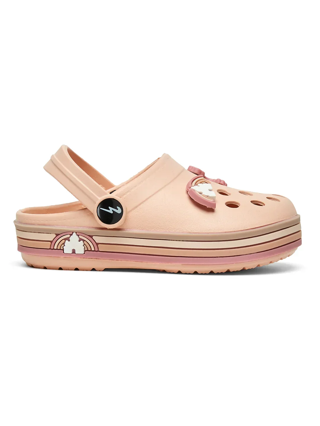 GC-9001K Peach Kid's Clogs - Image 8