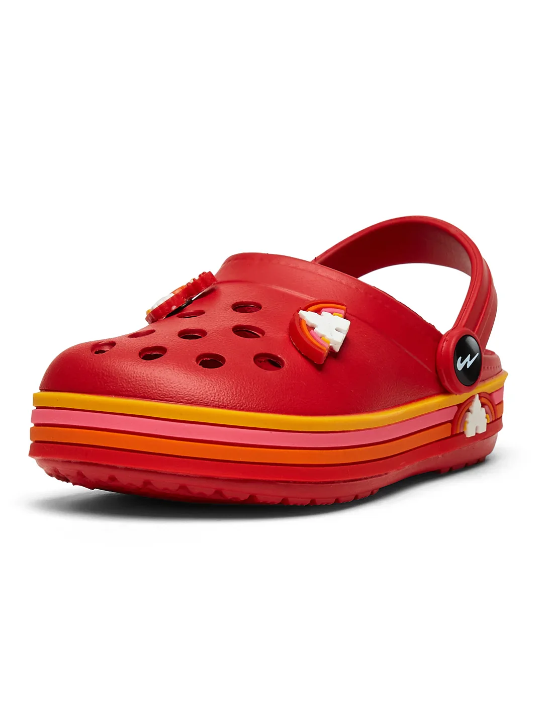 GC-9001K Red Kid's Clogs - Image 5