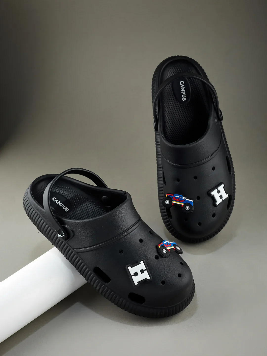 GC-9002C Black Child Clogs - Image 7
