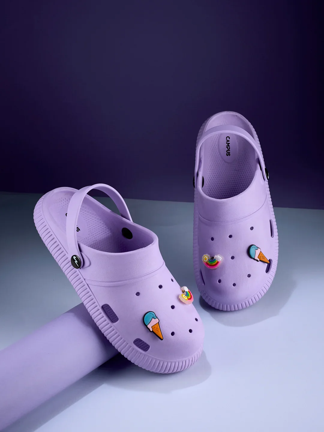 GC-9002C Purple Child Clogs - Image 7
