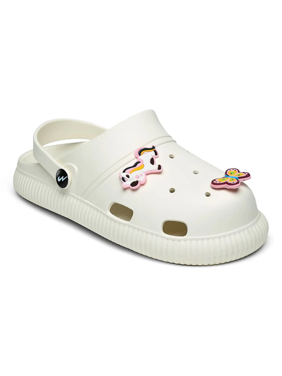 GC-9002C White Child Clogs - Image 8