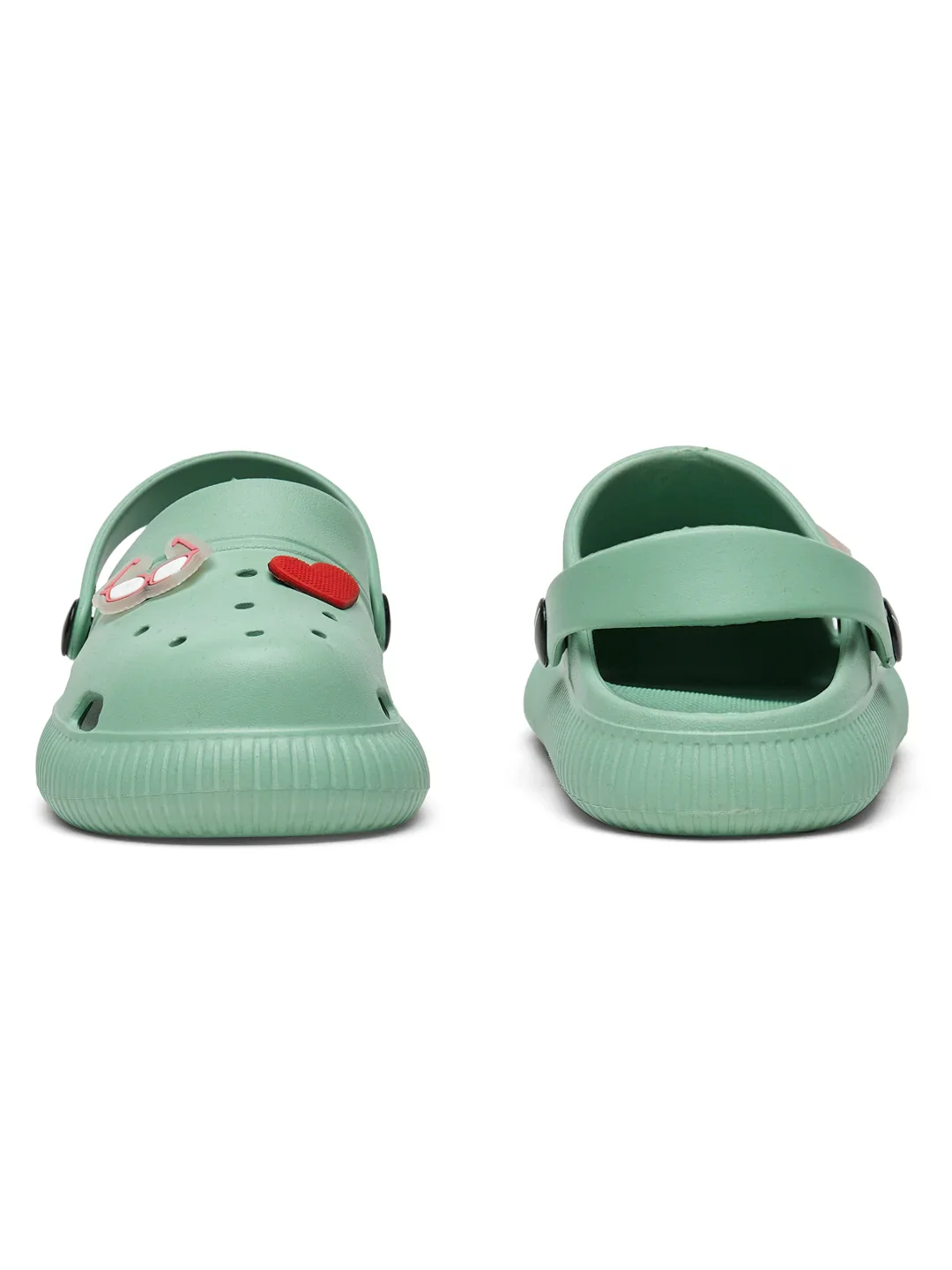 GC-9002K Green Kid's Clogs - Image 3
