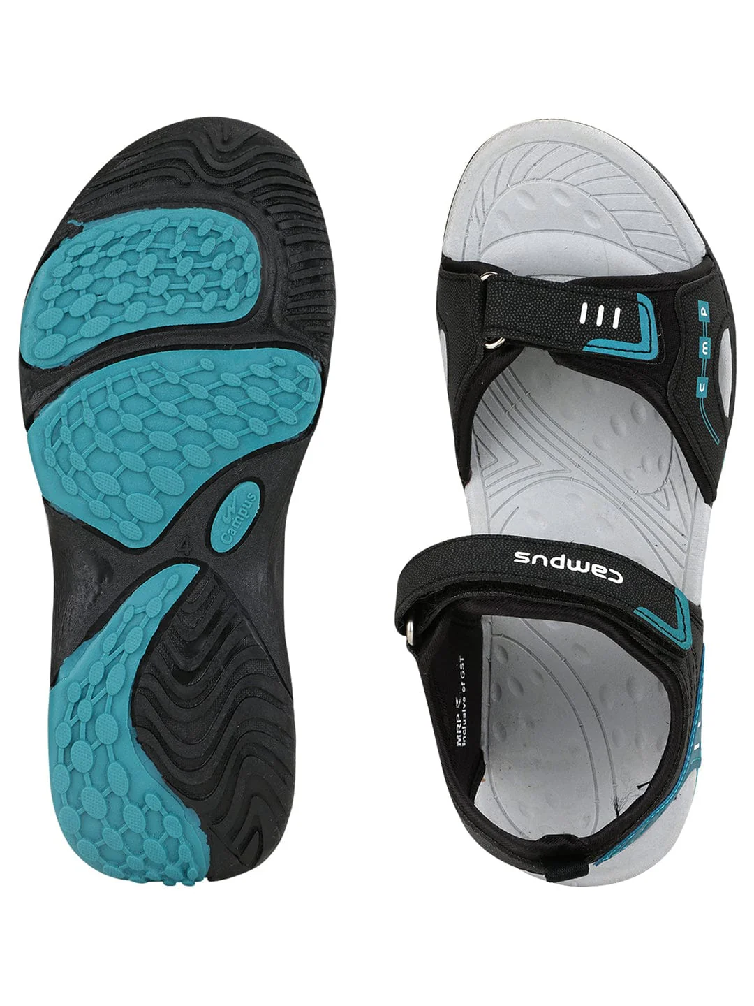 GC-922 JR Black Kid's Sandals - Image 4