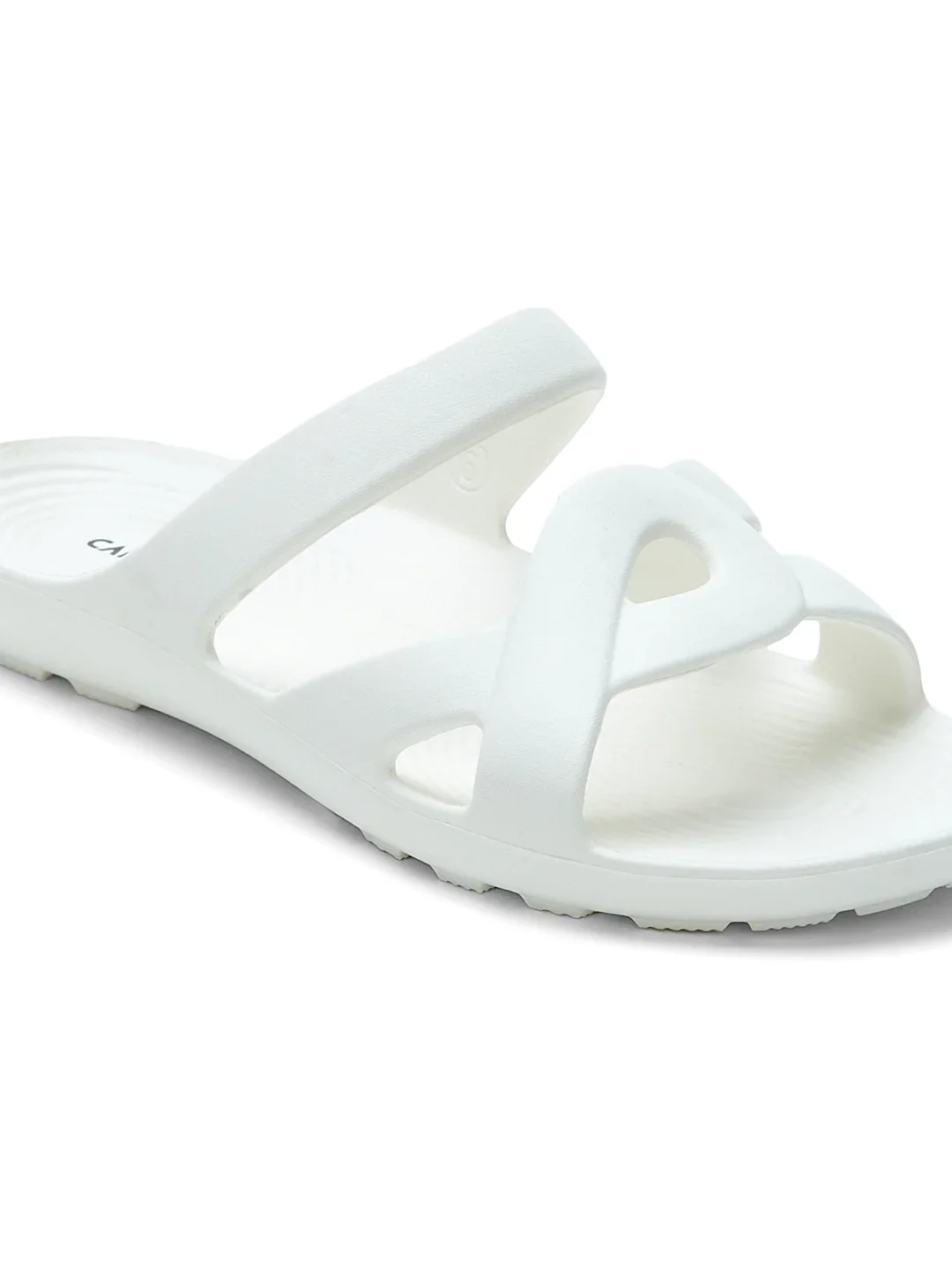 GCW-7001 White Women's Flip Flops - Image 6