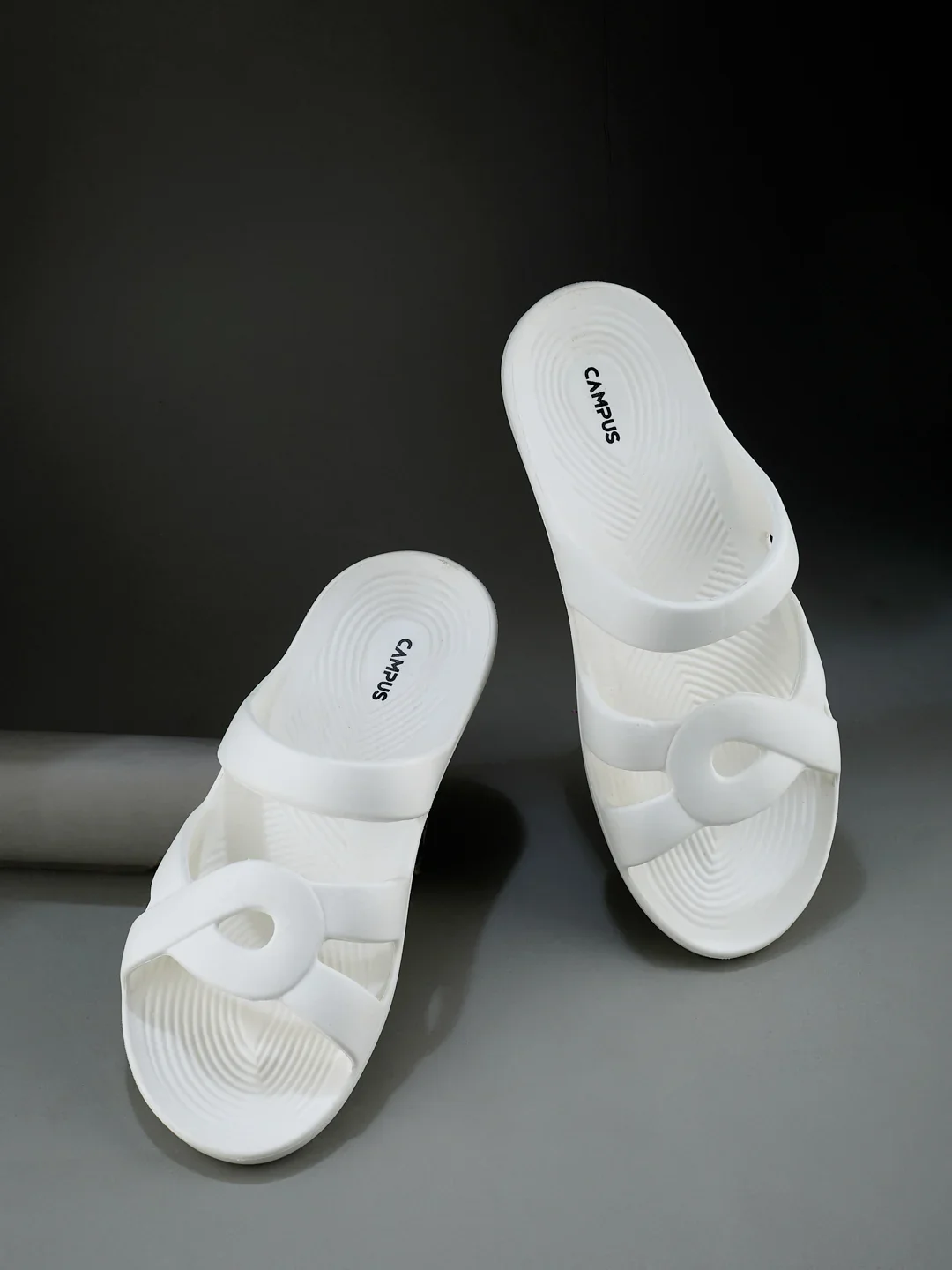 GCW-7001 White Women's Flip Flops - Image 7