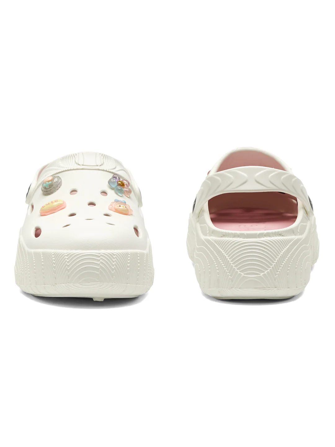 GCW-7003 White Women's Clogs - Image 3
