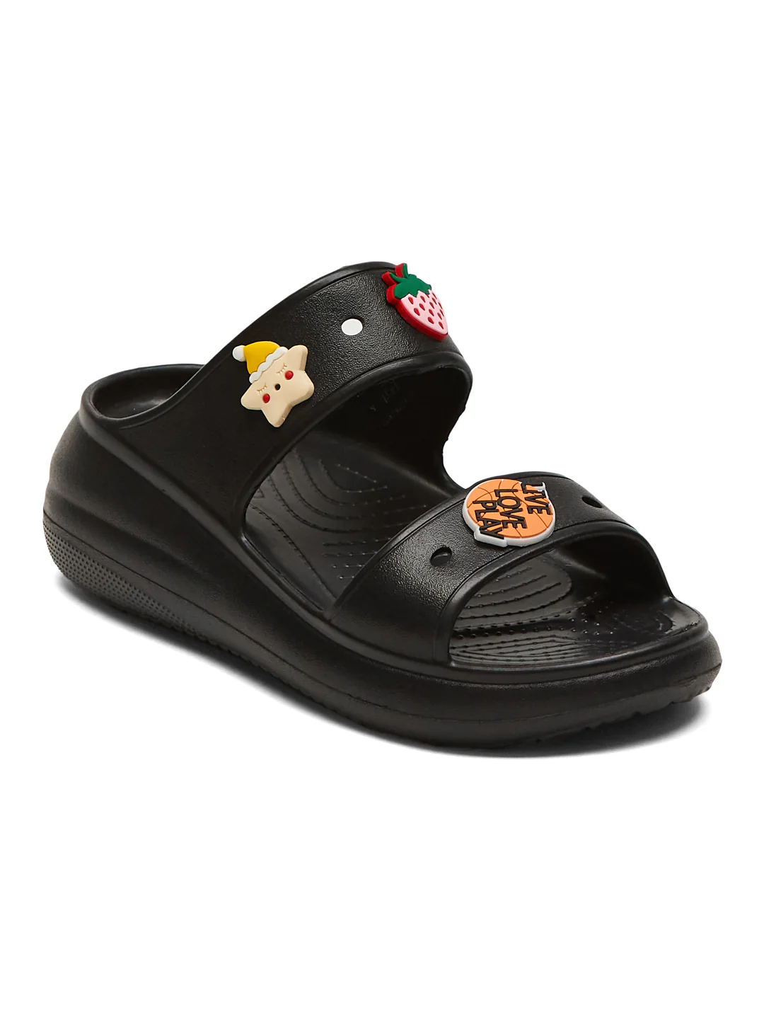 GCW-7004 Black Women's Clogs - Image 2