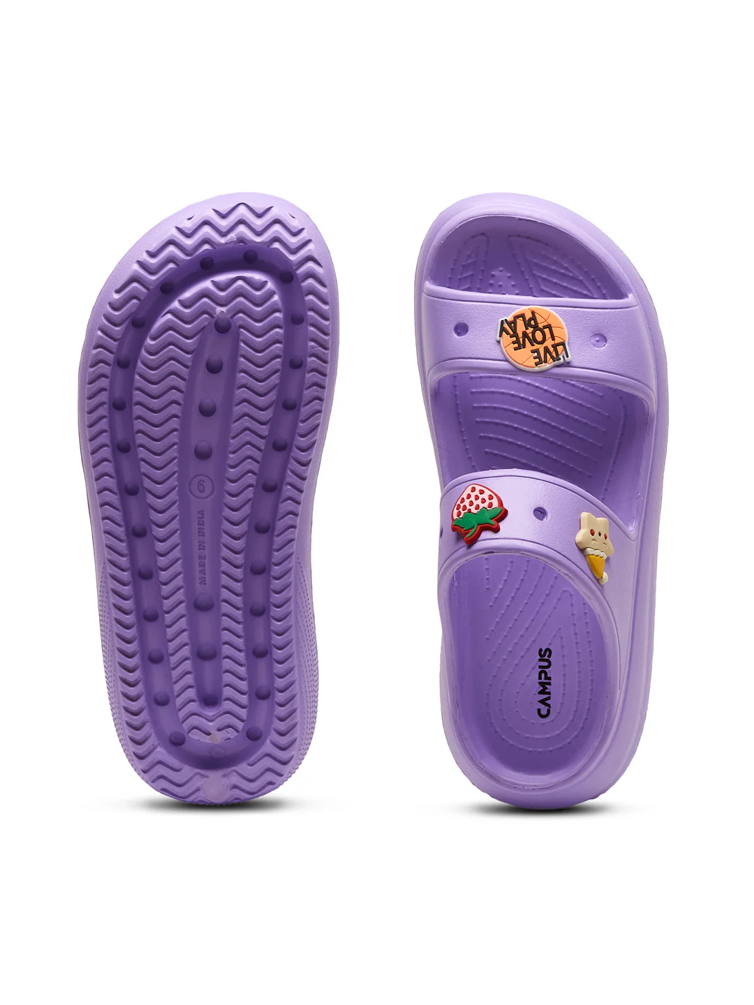 GCW-7004 Purple Women's Clogs - Image 4
