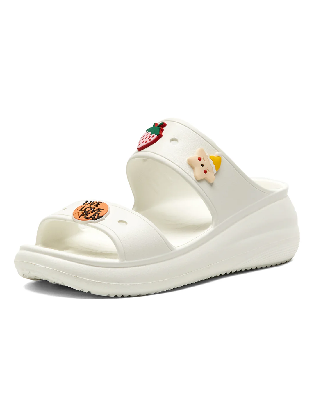 GCW-7004 White Women's Clogs - Image 5