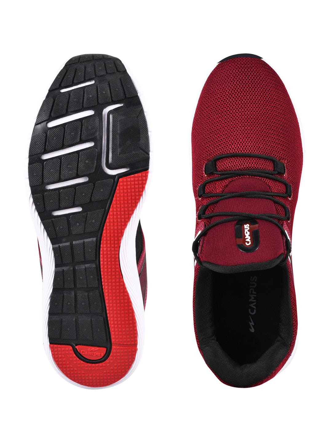 GILBERT PLUS Burgundy Men's Running Shoes - Image 4