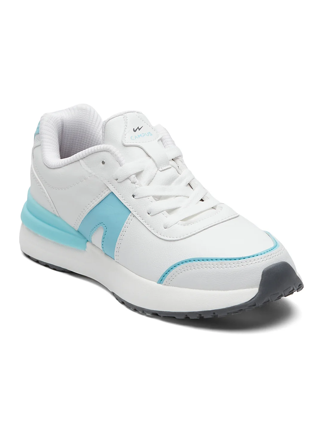 GLAMS White Women's Sneakers - Image 3