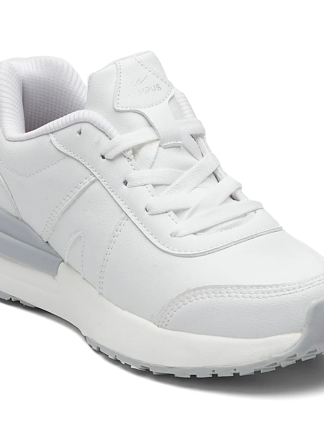 GLAMS White Women's Sneakers - Image 7