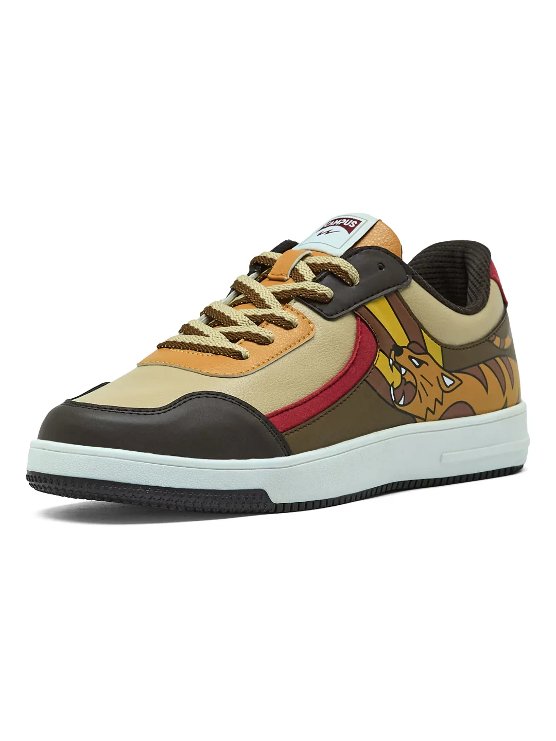 GLIDE Brown Women's Sneakers - Image 6