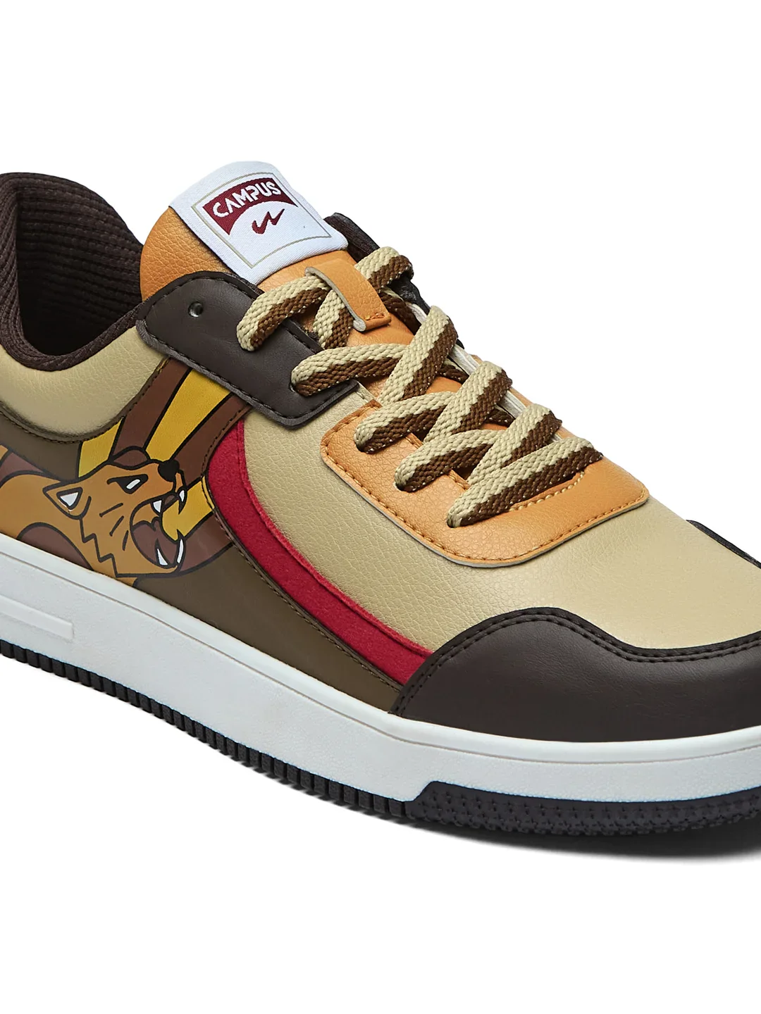 GLIDE Brown Women's Sneakers - Image 7