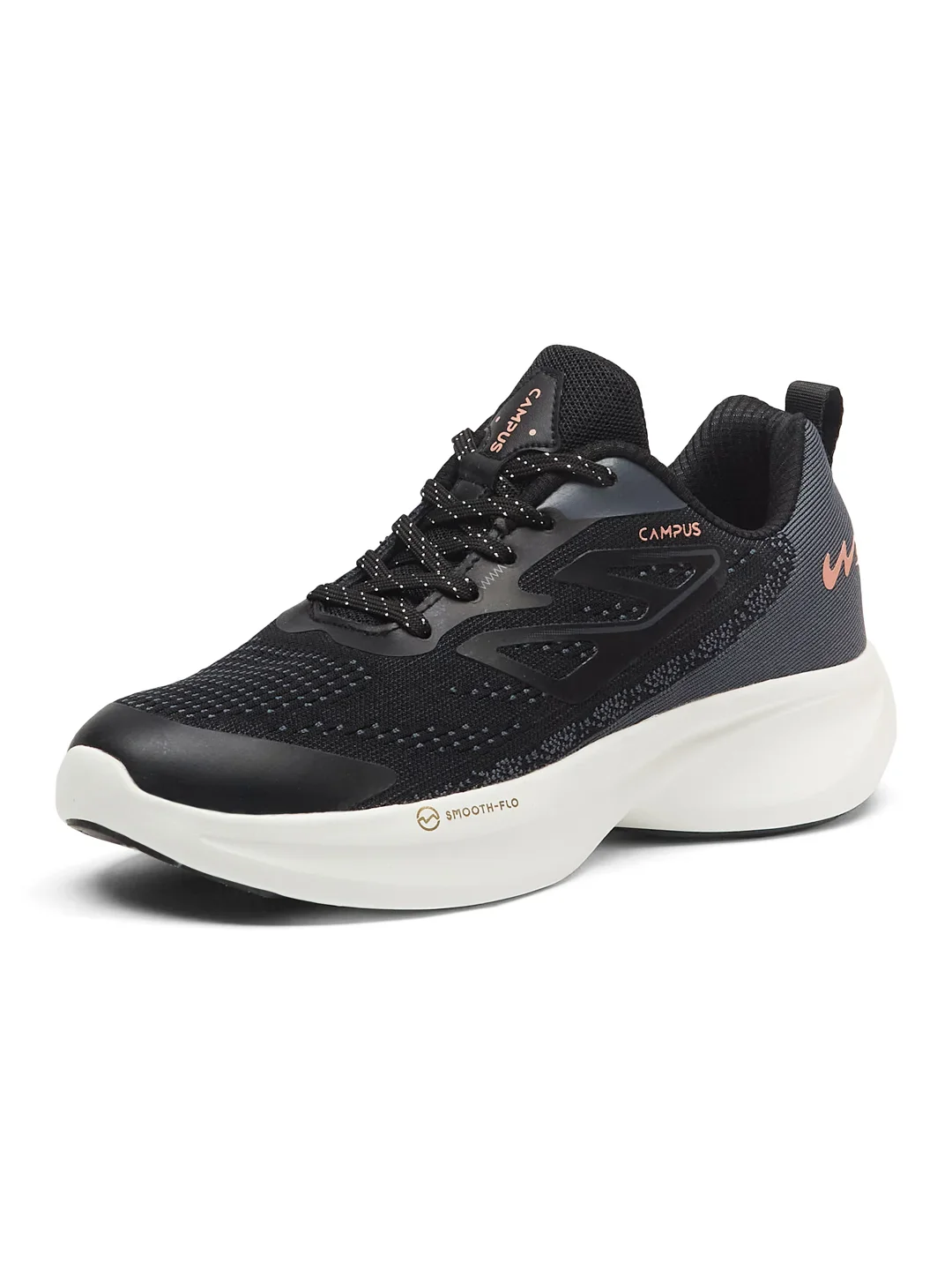 GLIMPSE Black Women's Running Shoes - Image 6