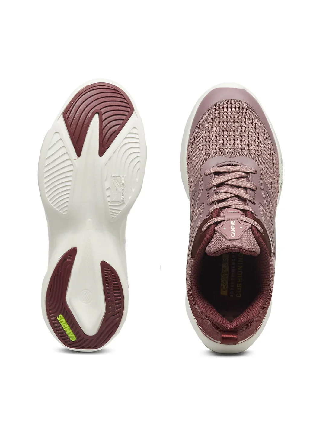 GLIMPSE Mauve Women's Running Shoes - Image 5