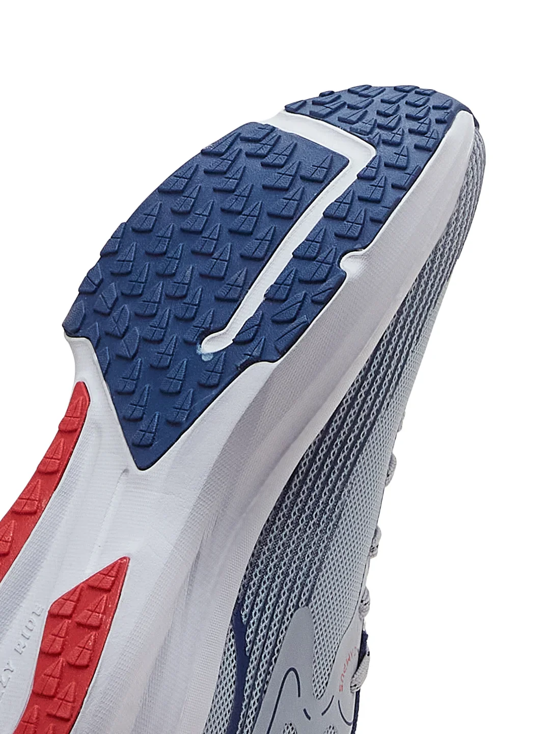 GLITCH Grey Men's Running Shoes - Image 4