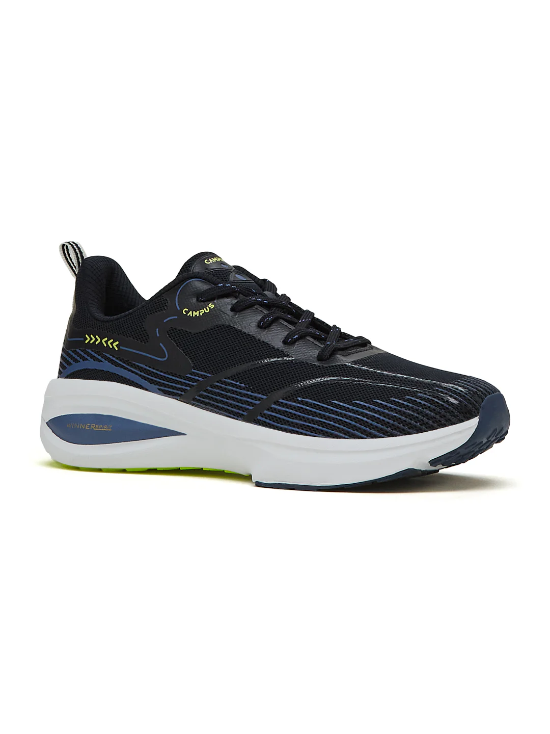 GLITCH Navy Men's Running Shoes - Image 2