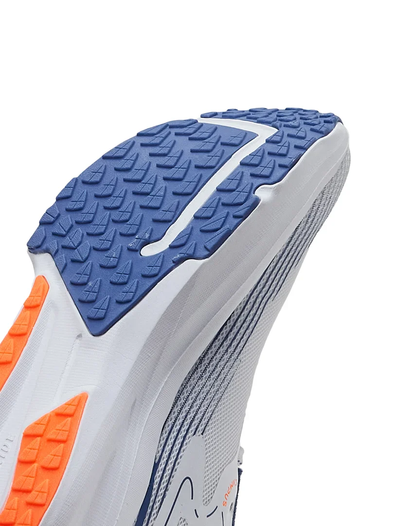 GLITCH White Men's Running Shoes - Image 4